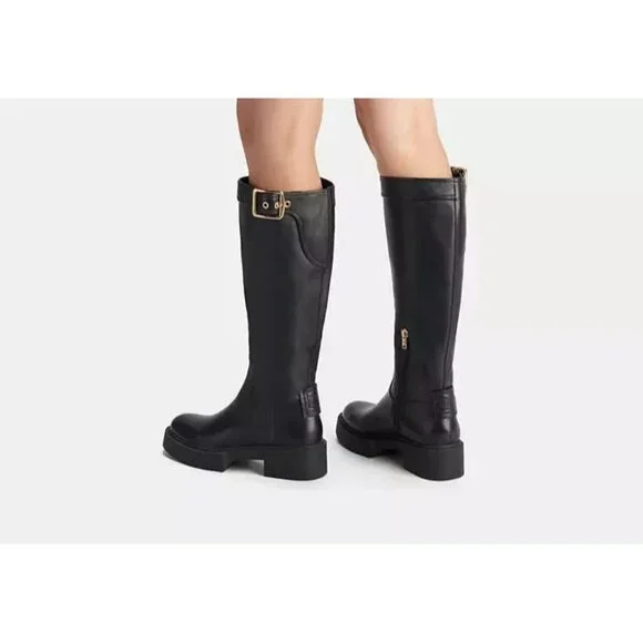 Coach Black Over the Knee Boots - Picture 4 of 4